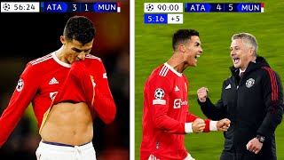 The Day Cristiano Ronaldo saved Ole Solskjaer and Manchester United [upl. by Evslin]