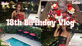 18th Birthday Vlog 🎉💋  Hair Cake amp More [upl. by Juan]