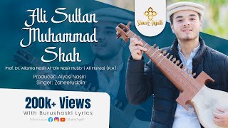 Ali Sultan Muhammad Shah  Official Lyrical Video  A Production of ShaneTajalli [upl. by Vaas]