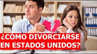 ¡ATENTOS ⚖️ ¿Cómo Divorciarse Gratis en Estados Unidos ❤️ [upl. by Drawets]