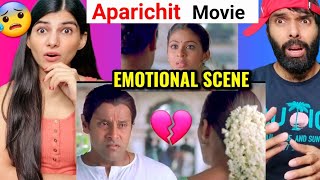 Aparichit Anniyan EMOTIONAL SCENE  Comedy Scene  Aparichit Reaction [upl. by Aggappera260]