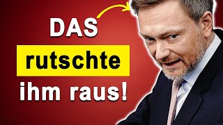 Schock Diese Bombe platzt jetzt  Christian Lindner packt aus [upl. by Cyrano588]