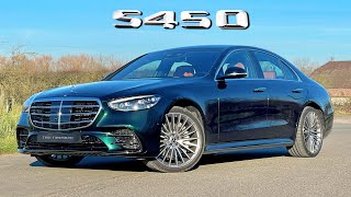 2024 MercedesBenz S450d quotBEST S CLASS EVERquot  REVIEW on AUTOBAHN [upl. by Esidarap]