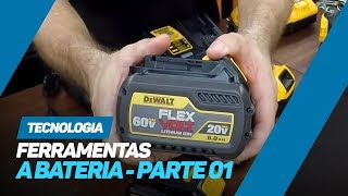 Tecnologia de Baterias DeWalt  Parte 01 [upl. by Adohr]