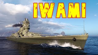 World of WarShips Iwami  5 Kills 260K Damage [upl. by Vannie]