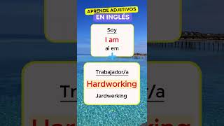 Domina Adjetivos de Personalidad en Inglés 📘  Guía Completa con Pronunciación shorts inglesfacil [upl. by Ardnassac]
