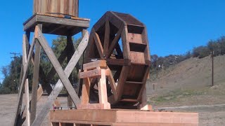 We made a WATER WHEEL for an Abandoned Wild West Ghost Town Pt4 [upl. by Kirsten]