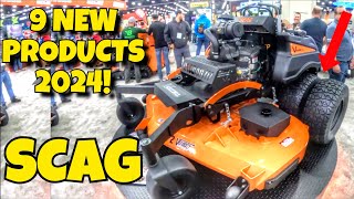 SCAG Mowers 2024 lineup of NEW products is one that you do not want to miss [upl. by Acinehs]