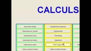 08 Calcul du cheminement TopoGEN [upl. by Odrick]