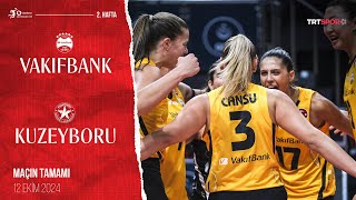 Maçın Tamamı  VakıfBank  Kuzeyboru Vodafone Sultanlar Ligi [upl. by Marienthal]