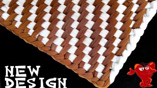 Super Beautiful doormat idea doormat making at home paydan banane ka tarika basic macrame knots [upl. by Ajoop]