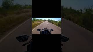 Yamaha r1 crazy exhaust sound 🔊  R15v4  r1 r15 r15v4 shortsfeed v4biker07 [upl. by Neryt]