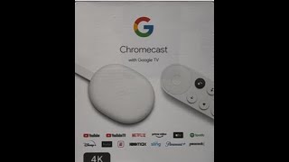 Google Chromecast 4K Unboxing and Setup [upl. by Etan661]