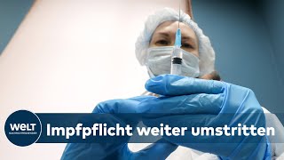 CORONAINFEKTIONSSCHUTZGESETZ Impfpflicht könnte Versorgung in Pflegeheimen gefährden [upl. by Tanaka735]