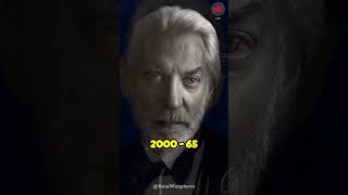 Donald Sutherland tribute shorts donaldsutherland throughtheyears actor [upl. by Eicyak]