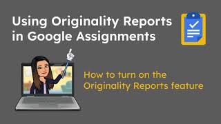 How to turn on Originality Reports in Google Assignments [upl. by Tina]