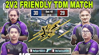 Horaa Esports 2v2 Friendly TDM Match  NoFear amp Sky vs MAFIANINJA amp Malik  Clash with kvn [upl. by Regnij256]