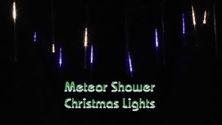 Installing Meteor Shower Christmas Lights Part TWO [upl. by Notsecnirp]