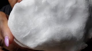 REAL SNOW  VERY SOFT amp CRISPY  iceeating asmr asmrice [upl. by Friday]