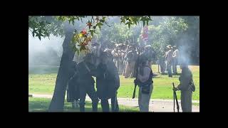 Full Video  Reenactment President Jefferson Davis  Civil War Days California president war day [upl. by Neerroc9]