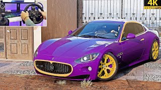 Maserati GranTurismo 800HP  Forza Horizon 5  Steering Wheel Gameplay [upl. by Lehcyar]