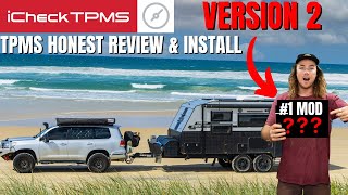 iCheck Tyre pressure monitor amp Bearing sensors HONEST REVIEW 4x4 amp Caravan Accessories [upl. by Imef808]