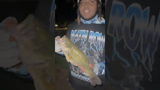 denver fishing largemouthbassin nightfishing fishingtechniques fishingvideo shortsviral [upl. by Dympha]