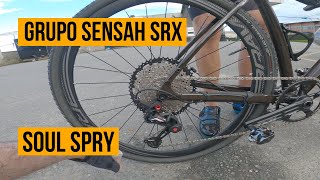 Soul Spry com grupo Sensah SRX de 11 velocidades  GRAVEL [upl. by Nawd]