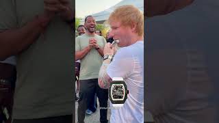 WILL SMITH amp ED SHEERAN juntos com RELÓGIOS INSANOS 🔥  TANK OU RM 🤔  shorts watches relogios [upl. by Gonzales]