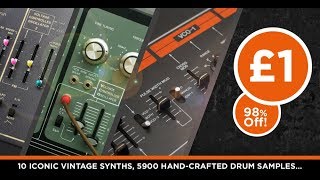 Wave Alchemy Synth Drums  No Brainer Deal [upl. by Esimaj]