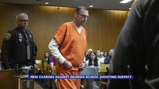 New Charges Against Georgia School Shooting Suspect [upl. by Sigsmond]