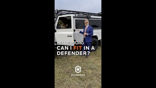 Can I fit in a Defender defenderlife defender90 defender110 [upl. by Odanref]