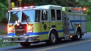 Kenhorst Fire Company Brand New Engine 691 Responding [upl. by Seyer138]