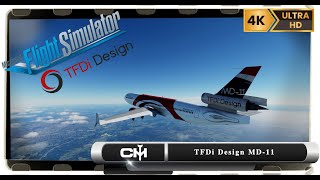 MSFS 2020  EXCLUSIVE LOOK  TFDi Design MD11  FMC Flight Planning [upl. by Jandel]