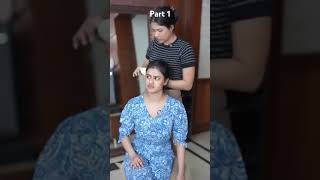 Choti behen ki banai hairstyle ☺️ [upl. by Odysseus]