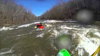 Lower Gunpowder Kayaking  375 ft [upl. by Ansaev940]