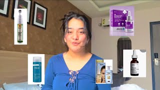 Acne prone skin care routine lcabin crew2 serums to add in your skin care routine acne pimples [upl. by Tolmach]