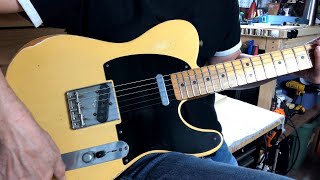 Fender Road Worn 50s Telecaster Guitar Blonde  10 Minute Tele Setup [upl. by Llerad617]