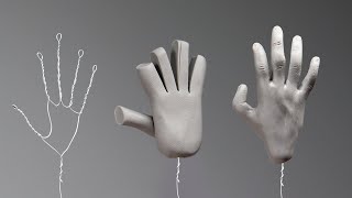 How to Sculpt Hands Out of Polymer Clay for Beginners [upl. by Gwenni]