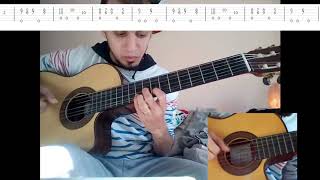 Tutorial para guitarra  La humilde parte 1 [upl. by Camellia351]