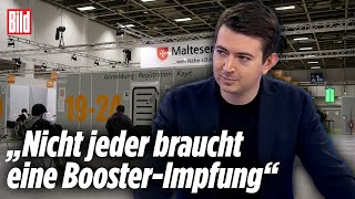 Chaos bei der BoosterImpfung „Politik begibt sich in Widersprüche“  Filipp Piatov [upl. by Annael]