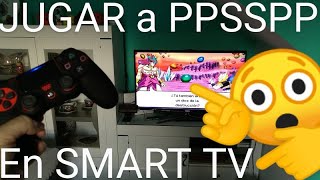 📺🔌🎮 Como JUGAR a PPSSPP en tu SMART TV por USB con un MANDO de PS4 FÁCIL y RÁPIDO [upl. by Stanhope]