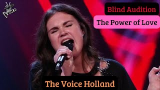 Best of the Voice Holland  Blind Auditions  Nienke Wijnhoven – The Power Of Love [upl. by Leduar]