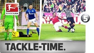 Top 5 Tackles of 201617 So Far…  Hummels Süle amp More [upl. by Enahs]