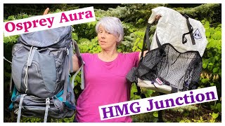 Osprey Aura AG 50 VS Hyperlite Mountain Gear Junction 2400 [upl. by Giesecke]