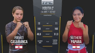 Poemiti Casabianca vs Natihere Papara Tahiti Fighting Championship  Challenger Series [upl. by Yeslehc548]