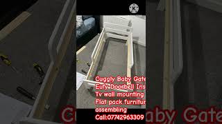 Cuggly Baby Gate Eufy Doorbell ins  Tv wall mounting [upl. by Arrad]