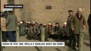 Kosova ne vitin 1992 dhe mbyllja e shkollave shqipe nga Serbia [upl. by Lida626]