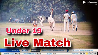 Live Cricket Match  Vishu 11 vs Karna Cricket Academy KCA A  04Nov24 1000 AM 40   CricHer [upl. by Eyeleen927]