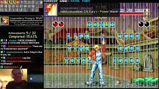 Arcade RetroAchievements  Fatal Fury Magician Lord 03192023 stream [upl. by Hsiekal]